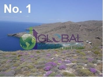 For sale buildable land plots on the Island of Tzia 